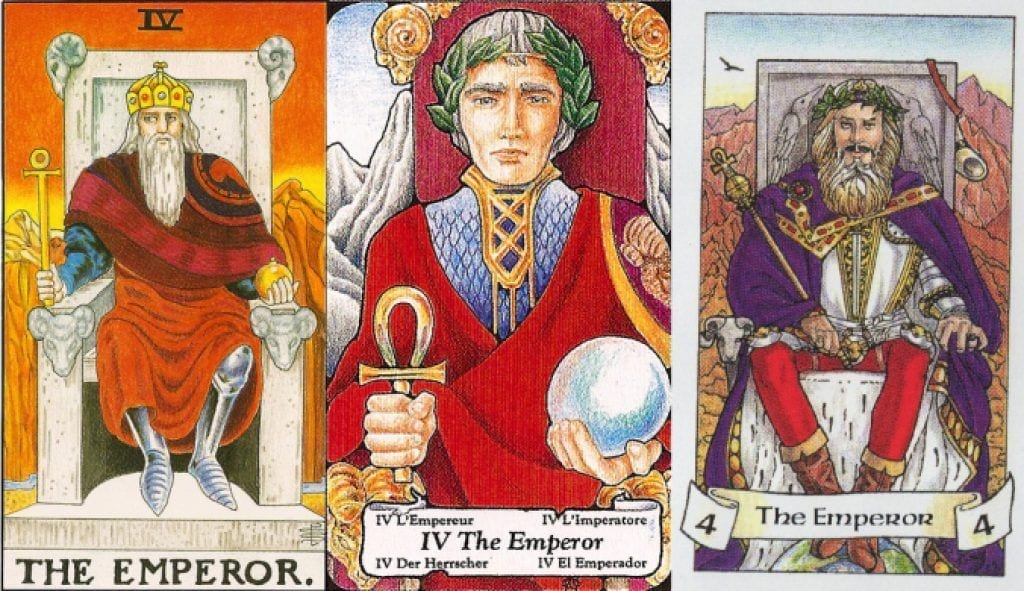 the emporer tarot card
